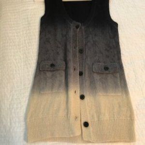 ADAM by Adam Lippes Ombre Wool Vest Size Small